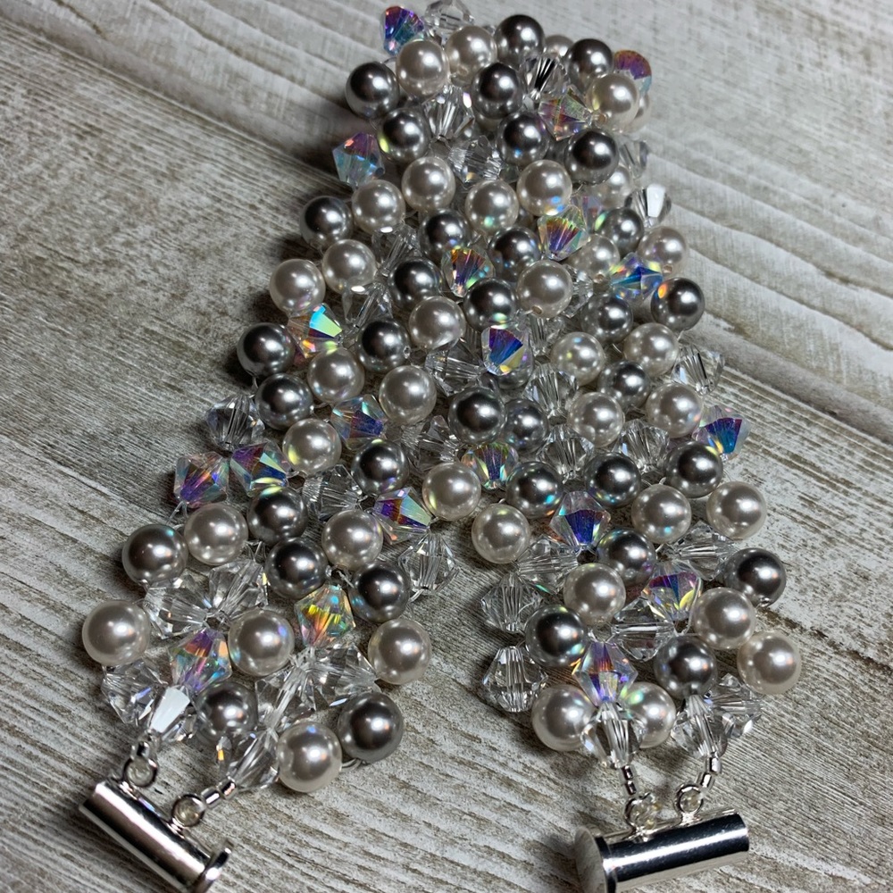 Handmade Swarovski Crystal “Ice” Bracelet